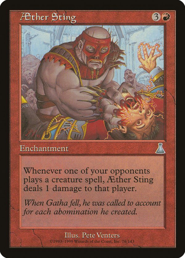 Aether Sting [Urza s Destiny] on Sale