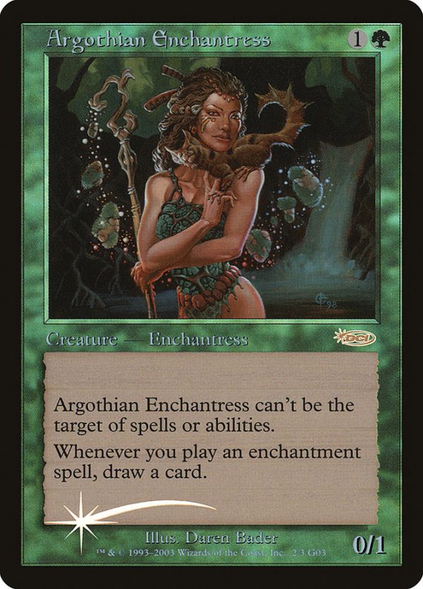 Argothian Enchantress [Judge Gift Cards 2003] Discount