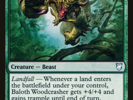 Baloth Woodcrasher [Commander 2018] For Cheap