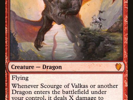 Scourge of Valkas [Commander 2017] Discount