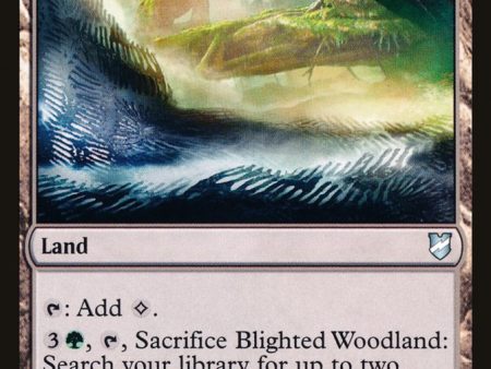 Blighted Woodland [Commander 2018] Online Hot Sale