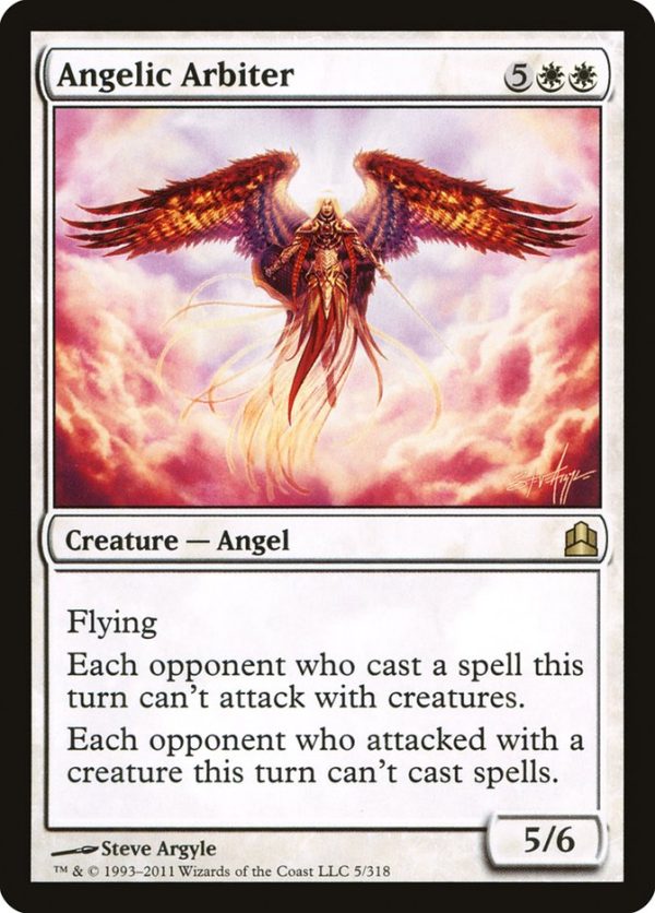 Angelic Arbiter [Commander 2011] For Discount