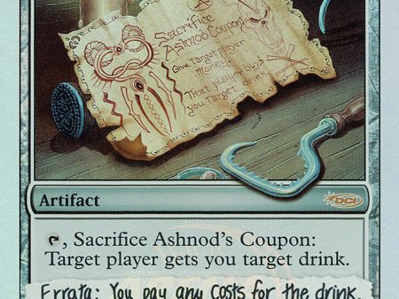 Ashnod s Coupon [Arena League 2004] Online now