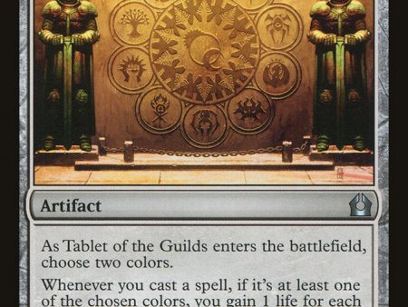 Tablet of the Guilds [Return to Ravnica] Hot on Sale