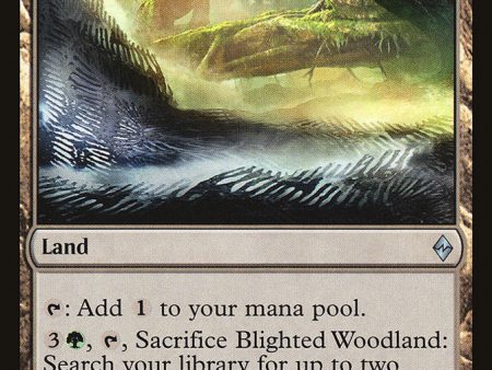 Blighted Woodland [Battle for Zendikar] For Discount