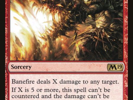 Banefire [Core Set 2019] on Sale