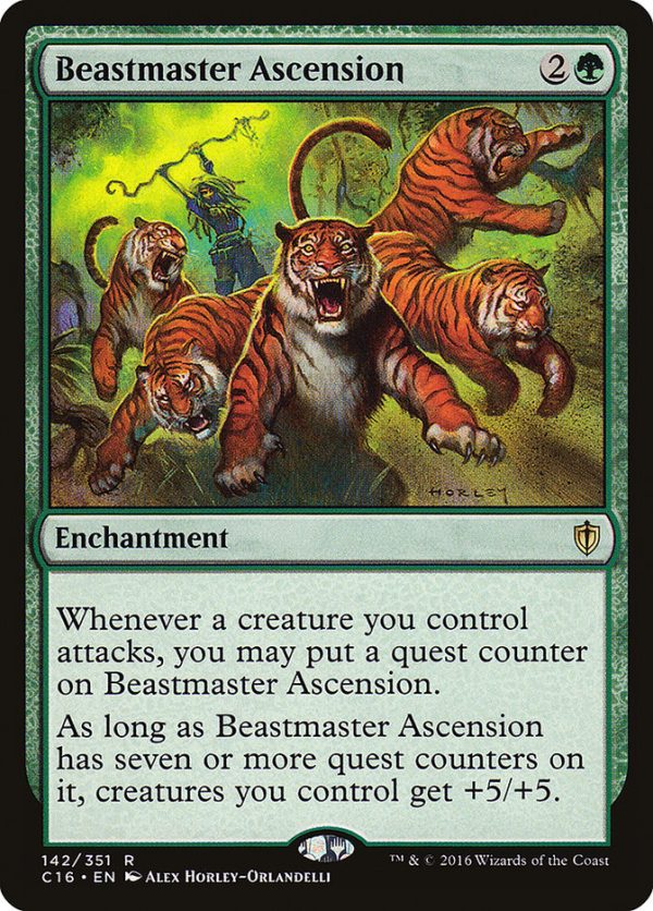 Beastmaster Ascension [Commander 2016] on Sale