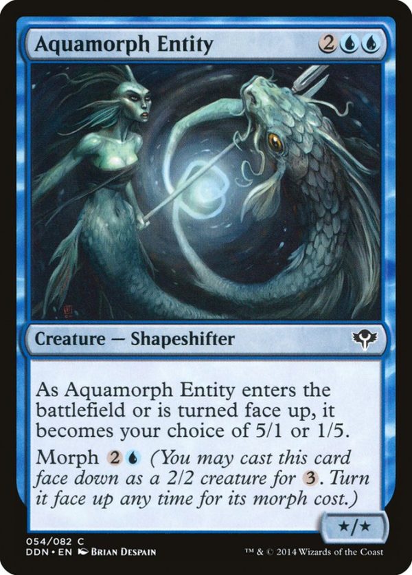 Aquamorph Entity [Duel Decks: Speed vs. Cunning] on Sale