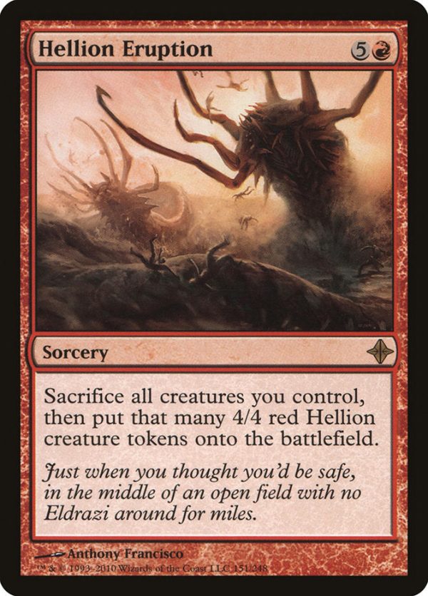 Hellion Eruption [Rise of the Eldrazi] For Sale