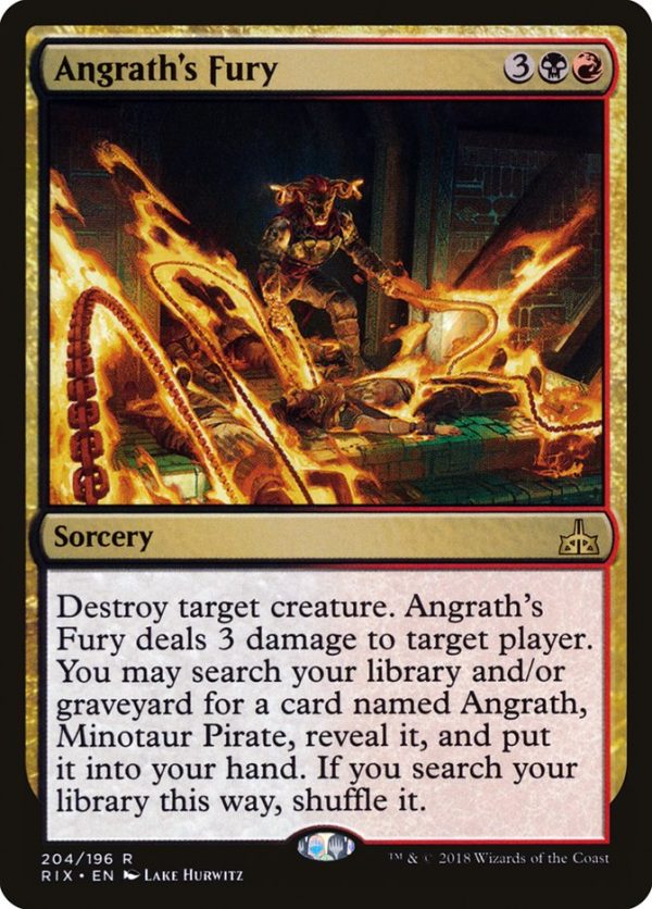 Angrath s Fury [Rivals of Ixalan] For Cheap