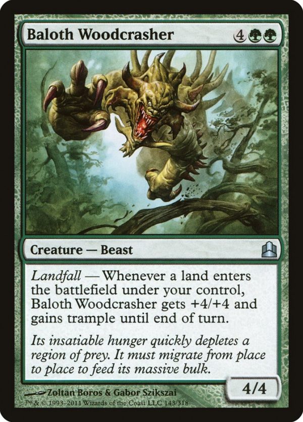 Baloth Woodcrasher [Commander 2011] Cheap