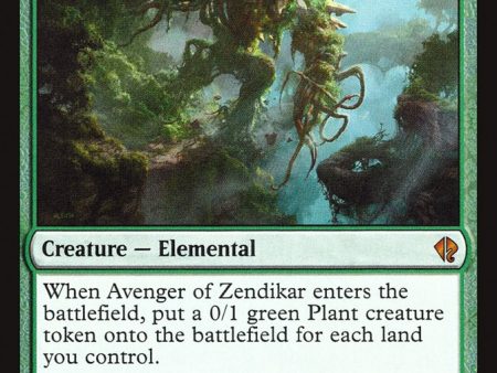 Avenger of Zendikar [Duel Decks: Zendikar vs. Eldrazi] Hot on Sale