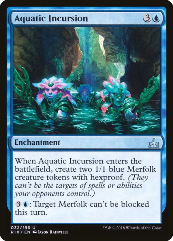 Aquatic Incursion [Rivals of Ixalan] For Discount