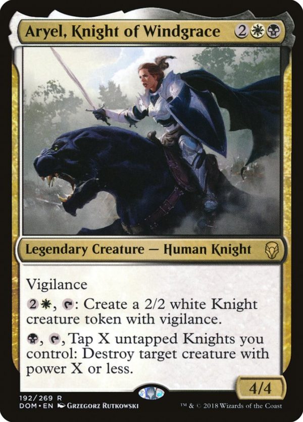 Aryel, Knight of Windgrace [Dominaria] Online Hot Sale