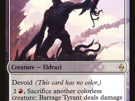 Barrage Tyrant (Intro Pack) [Battle for Zendikar Promos] Hot on Sale