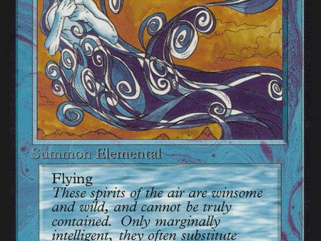 Air Elemental [Alpha Edition] Hot on Sale