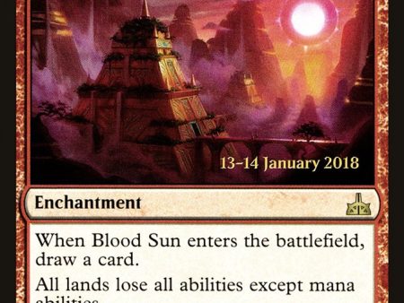 Blood Sun [Rivals of Ixalan Prerelease Promos] on Sale