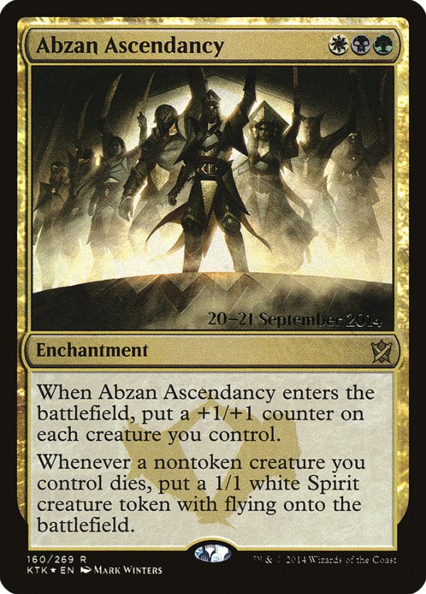 Abzan Ascendancy [Khans of Tarkir Prerelease Promos] Online now