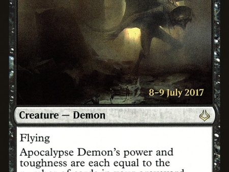 Apocalypse Demon [Hour of Devastation Prerelease Promos] For Cheap