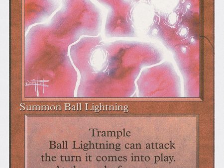 Ball Lightning [Fourth Edition] Hot on Sale