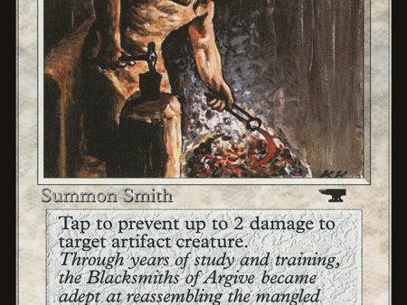 Argivian Blacksmith [Antiquities] Hot on Sale