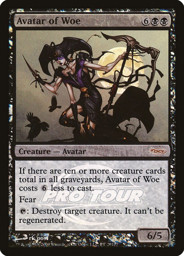 Avatar of Woe (Pro Tour) [Pro Tour Promos] For Sale