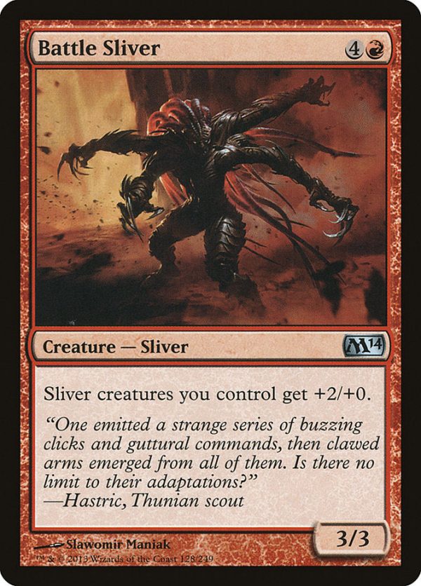 Battle Sliver [Magic 2014] Sale