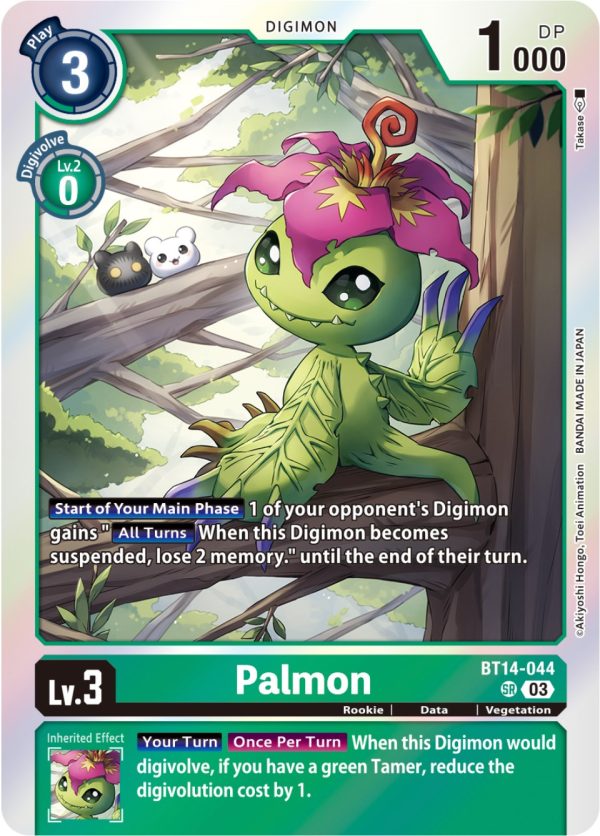 Palmon [BT14-044] [Blast Ace] Supply