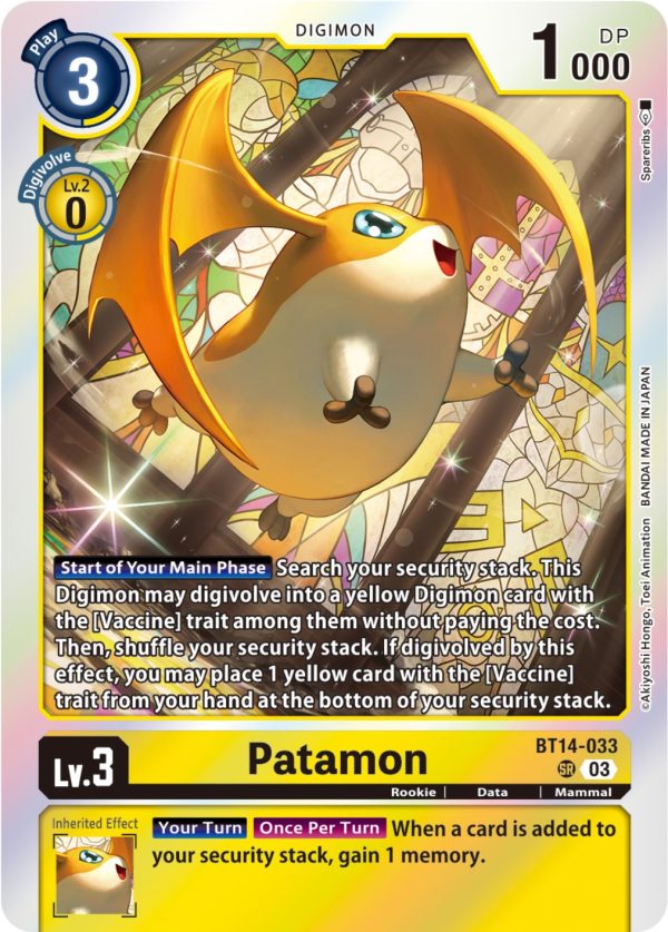 Patamon [BT14-033] [Blast Ace] Online