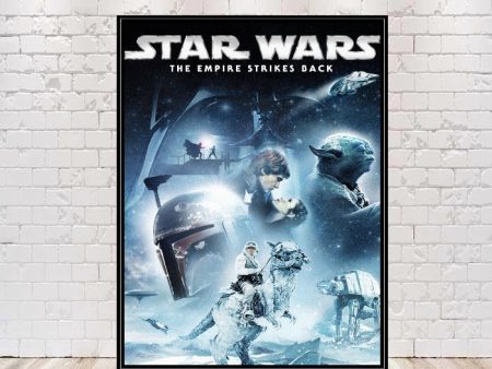 Empire Strikes Back Poster Star Wars Poster Sizes 8x10 11x14 13x19 16x20 18x24 Hollywood Studios Star Tours Vintage Star Wars Vintage Poster Online Hot Sale