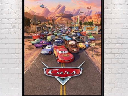 Cars Poster Disney Cars Movie Poster Vintage Disney Poster Disney World Posters Disneyland Attraction Poster Wall Art Nursery Bed Room For Cheap