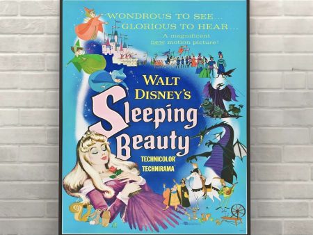 Sleeping Beauty Poster Sleeping Beauty Movie Poster Vintage Disney Poster Disney Movie Posters Classic Disneyland Poster Disney World Poster on Sale