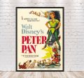 Peter Pan Poster Disney Movie Poster Peter Pan Movie Poster Attraction Posters Vintage Disney Poster Disney World Peter Pans Flight Poster For Cheap