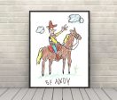 Woody Poster Vintage Disney Poster Andy s Room Poster Andy Drawing Toy Story Poster Disney World Poster Attraction Poster Toy Story Land For Discount