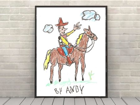 Woody Poster Vintage Disney Poster Andy s Room Poster Andy Drawing Toy Story Poster Disney World Poster Attraction Poster Toy Story Land For Discount