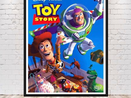 Toy Story Poster Disney Attraction Poster Hollywood Studios Poster Toy Story movie poster Vintage Disney Poster Disneyland Poster Pixar For Cheap