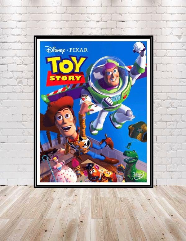 Toy Story Poster Disney Attraction Poster Hollywood Studios Poster Toy Story movie poster Vintage Disney Poster Disneyland Poster Pixar For Cheap