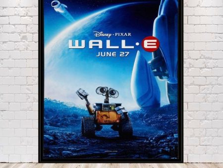 Wall-E Poster Disney Movie Poster Classic Walle Movie Poster Vintage Disney Poster Walt Disney World Poster Disneyland Wall Art  Nursery For Cheap