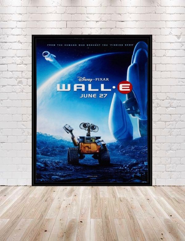 Wall-E Poster Disney Movie Poster Classic Walle Movie Poster Vintage Disney Poster Walt Disney World Poster Disneyland Wall Art  Nursery For Cheap