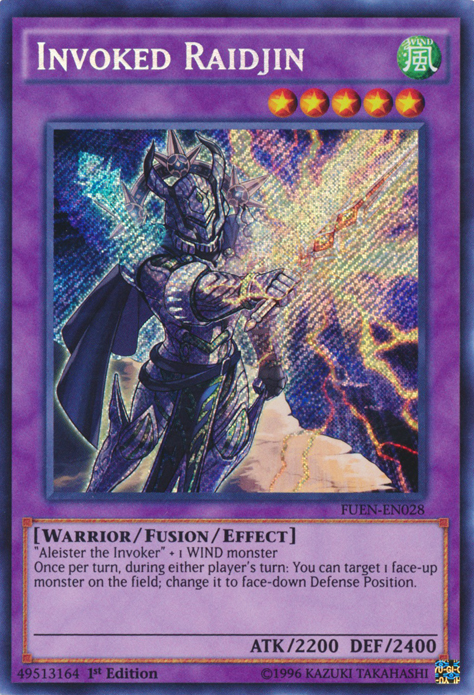 Invoked Raidjin [FUEN-EN028] Secret Rare Discount