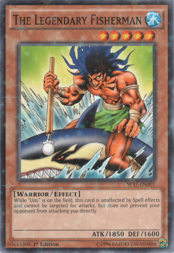 The Legendary Fisherman [SP17-EN001] Starfoil Rare Cheap