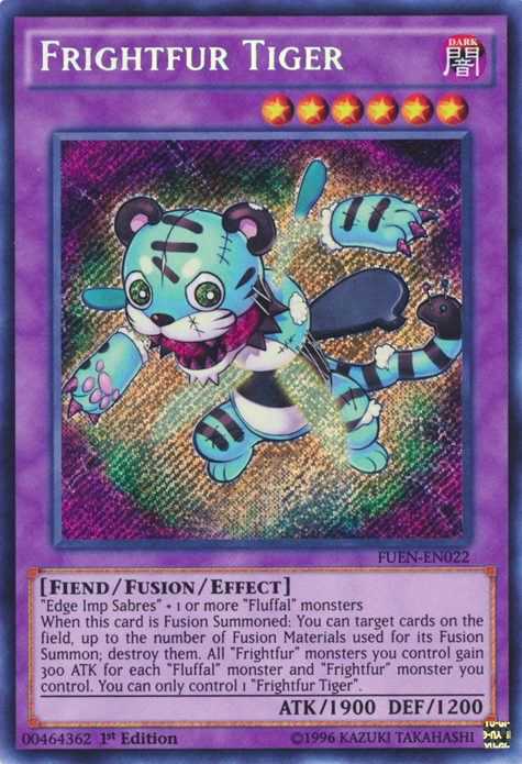 Frightfur Tiger [FUEN-EN022] Secret Rare Online now