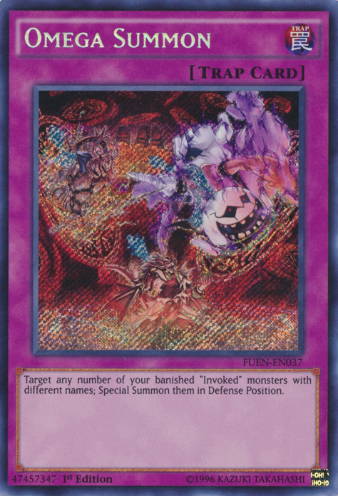 Omega Summon [FUEN-EN037] Secret Rare Online now