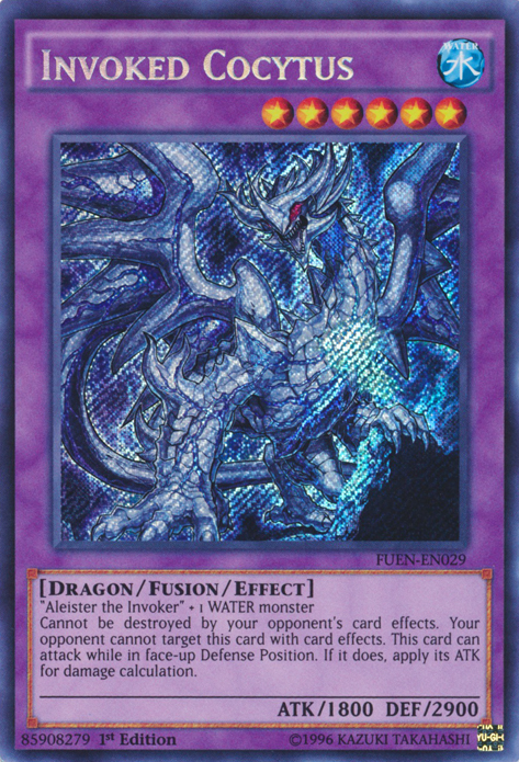 Invoked Cocytus [FUEN-EN029] Secret Rare on Sale