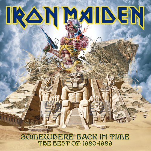 IRON MAIDEN  - SOMEWHERE BACK IN TIME: THE BEST OF 1980-1989 Hot on Sale