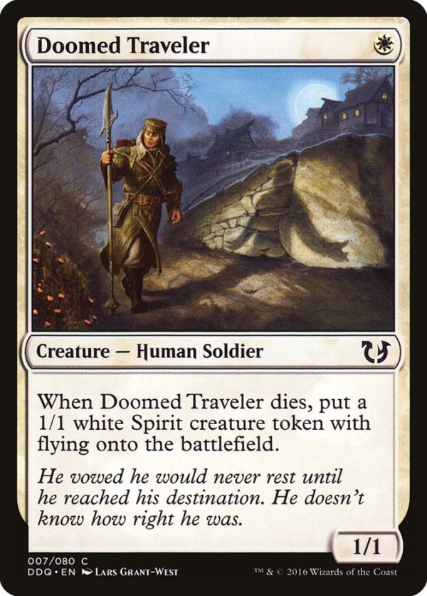 Doomed Traveler [Duel Decks: Blessed vs. Cursed] Cheap