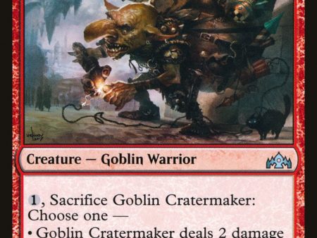 Goblin Cratermaker [Guilds of Ravnica] Fashion