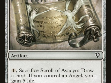 Scroll of Avacyn [Avacyn Restored] For Discount