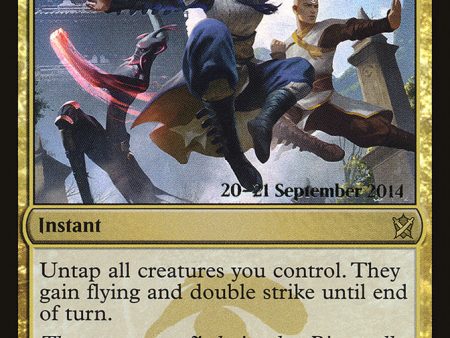 Flying Crane Technique [Khans of Tarkir Prerelease Promos] For Discount